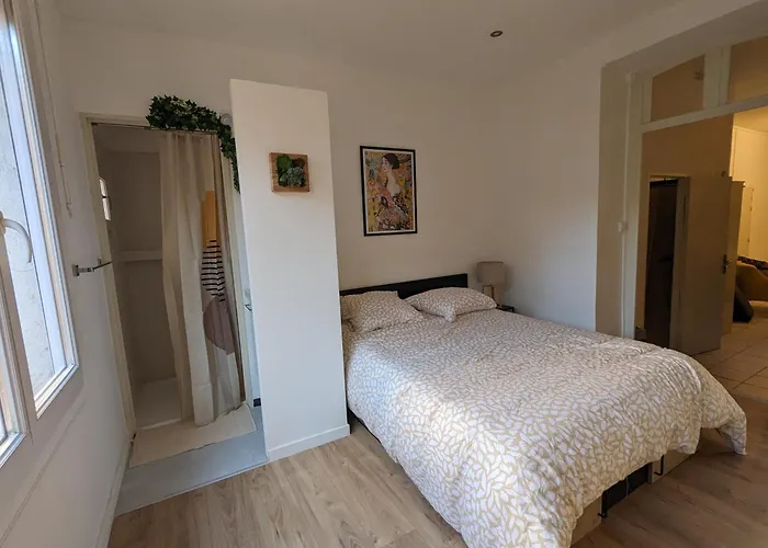 Appartement Proche Du Centre Ville, Calme, Climatise, Avec 2 Salles D'eau